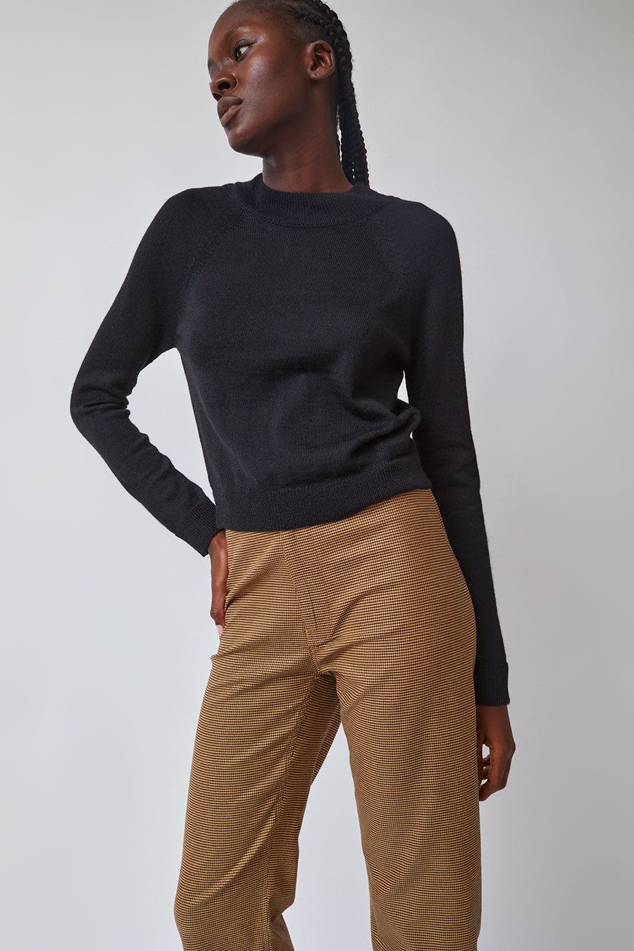 Maria Stanley Alpaca Turtleneck in Black sold by No. 6 product image thumbnail 2