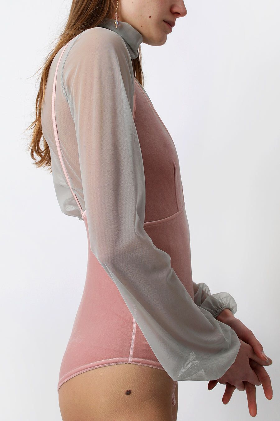 Simone Wild Velvet Body Babe in Pink sold by No. 6 product image thumbnail 4