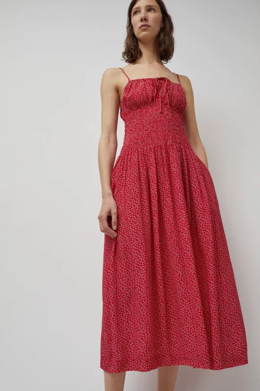 Ciao Lucia Barbara Dress in Rouge sold by No. 6