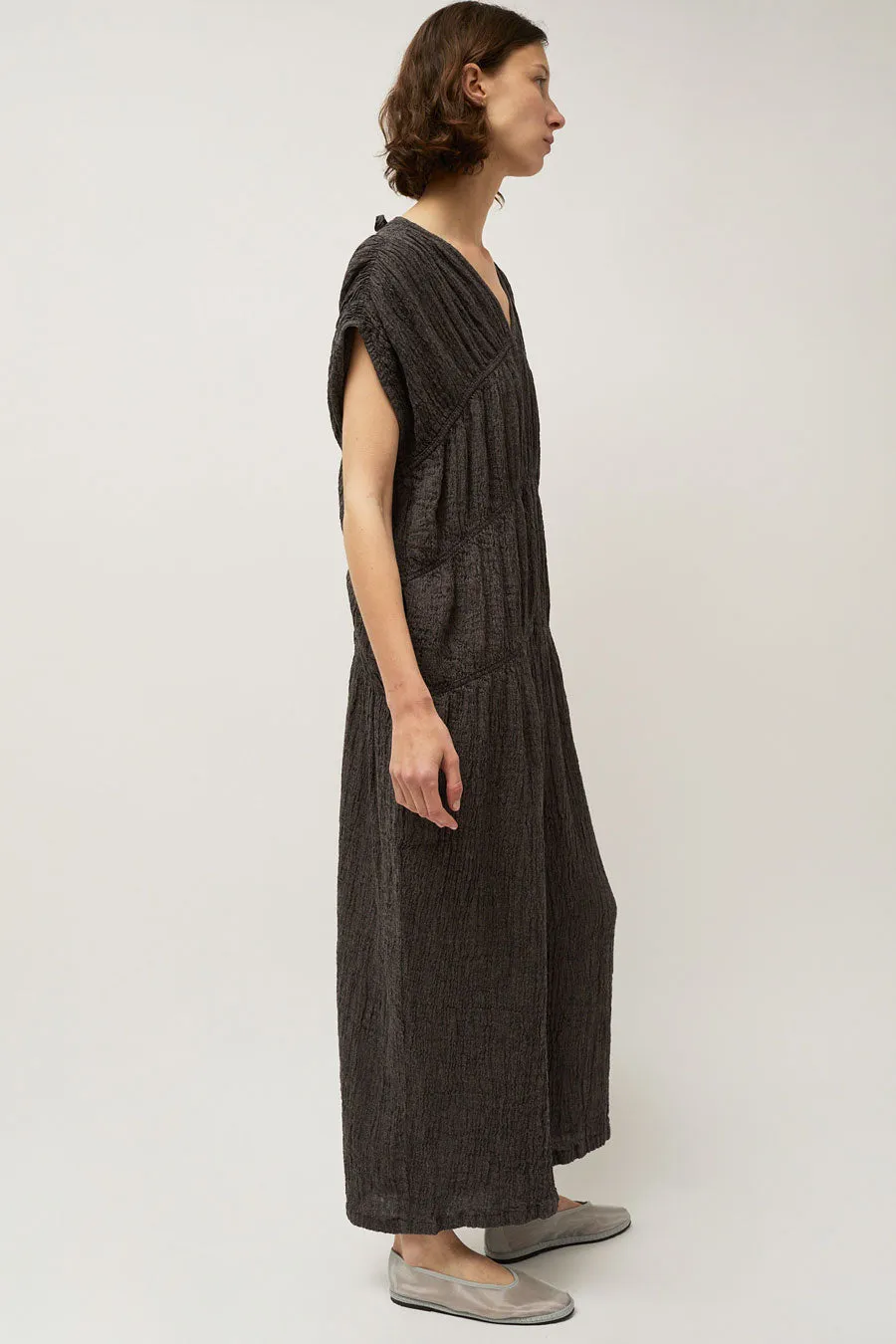 Black Crane Accordion Jumpsuit in Grey Navy sold by No. 6 product image thumbnail 4