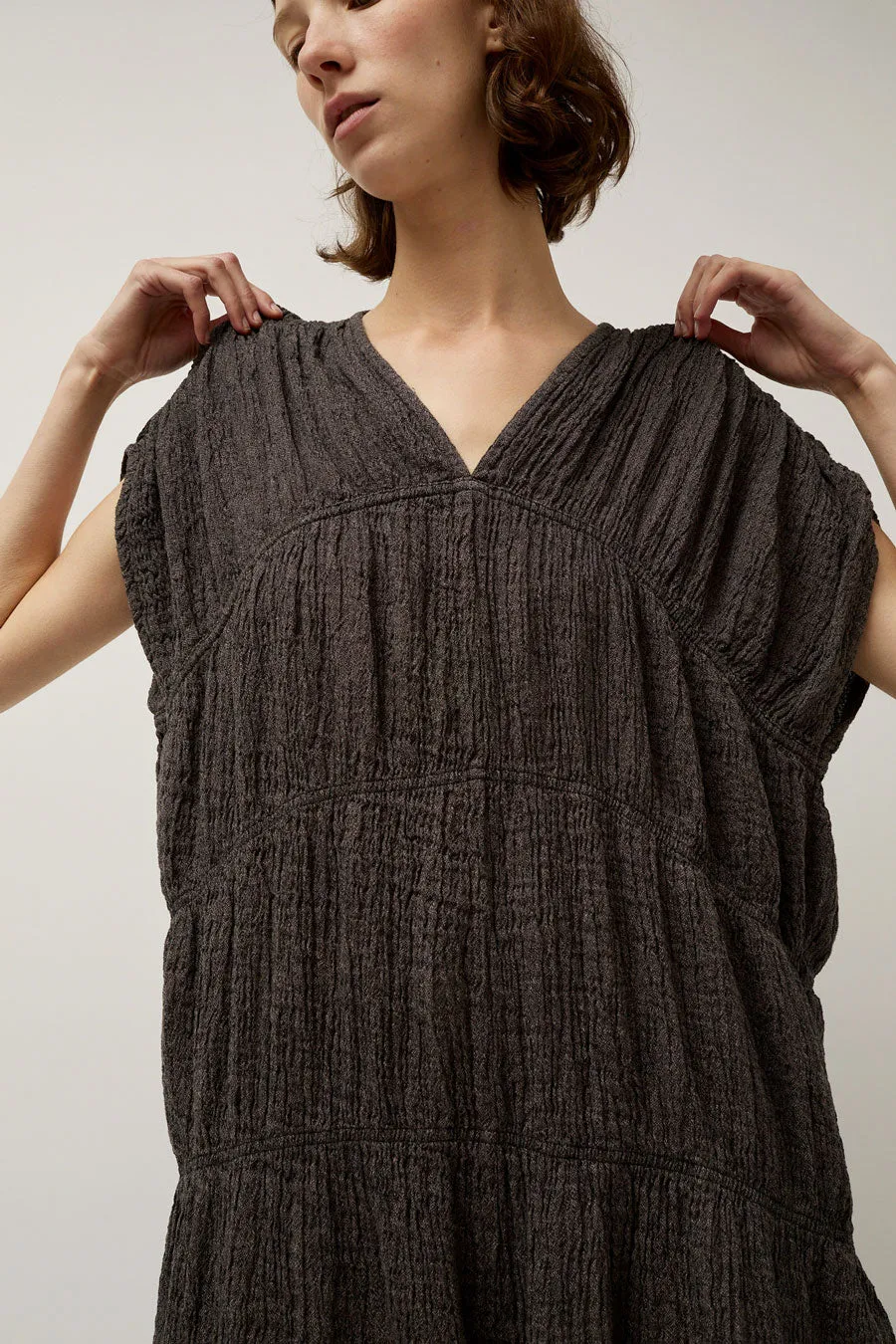 Black Crane Accordion Jumpsuit in Grey Navy sold by No. 6 product image thumbnail 3