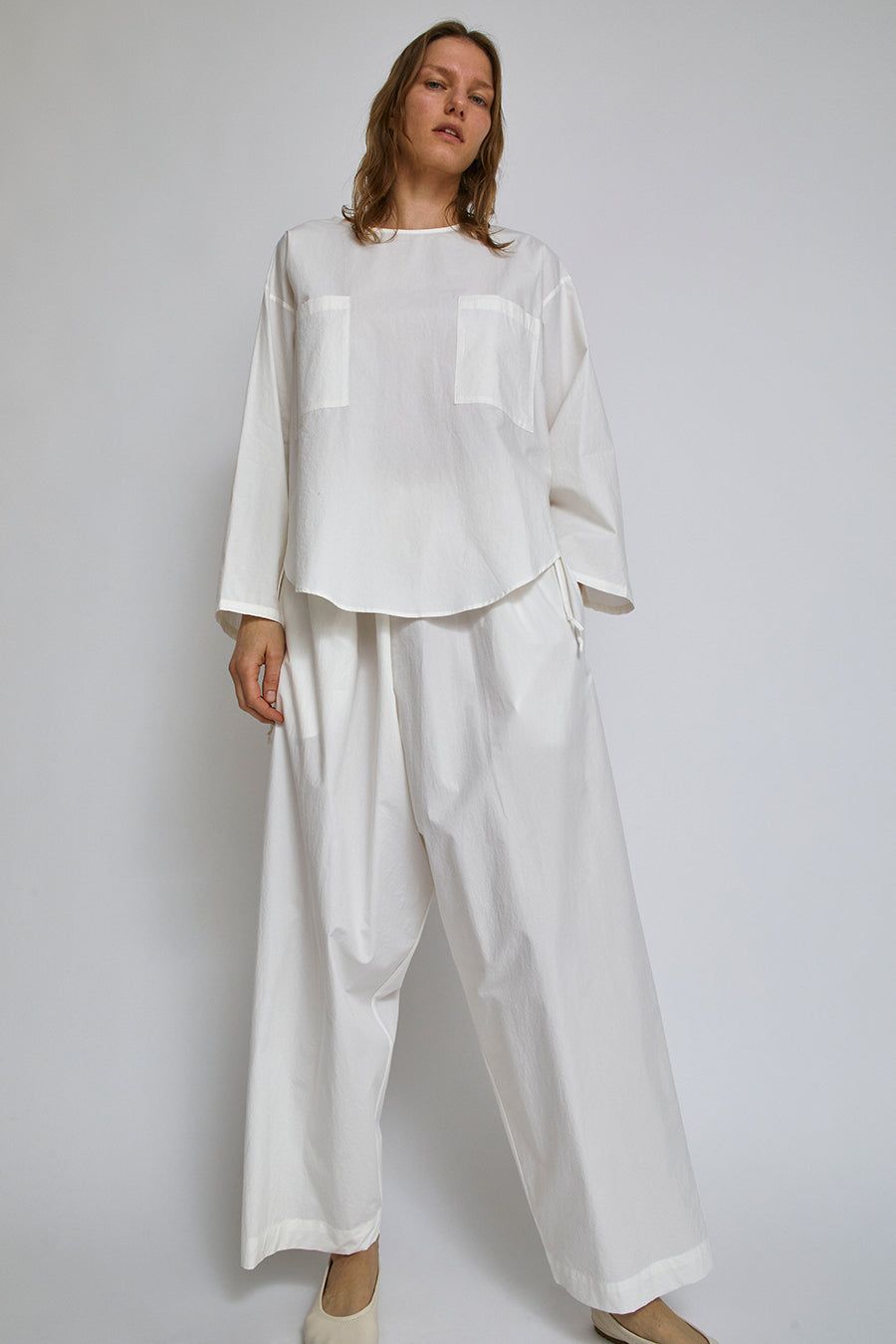 Modern Weaving Balloon Pant in White sold by No. 6 product image thumbnail 5