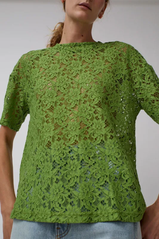 No.6 Joanne Tee in Lime Lace sold by No. 6