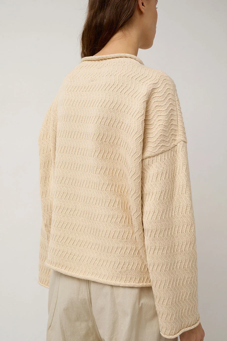 Lauren Manoogian Zig Zag Pullover in Natural sold by No. 6 product image thumbnail 5