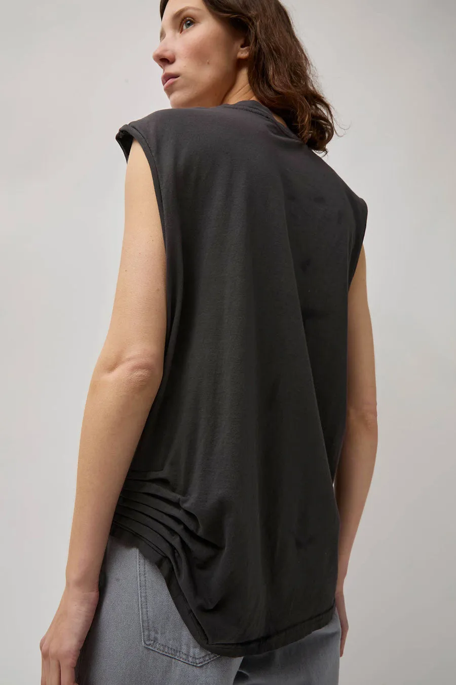 Collina Strada Nash Lace Tank in Burst Black sold by No. 6 product image thumbnail 5