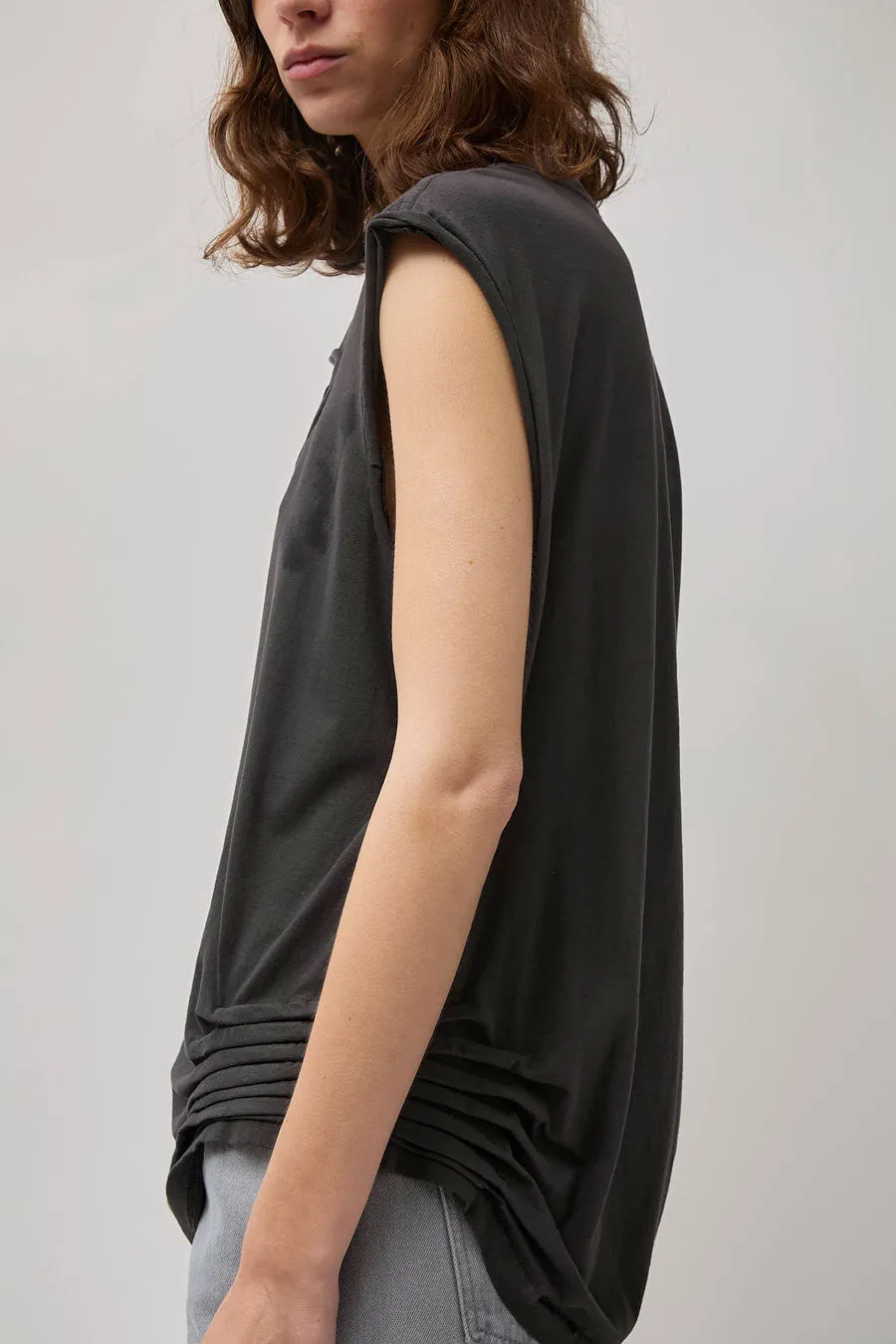 Collina Strada Nash Lace Tank in Burst Black sold by No. 6 product image thumbnail 3