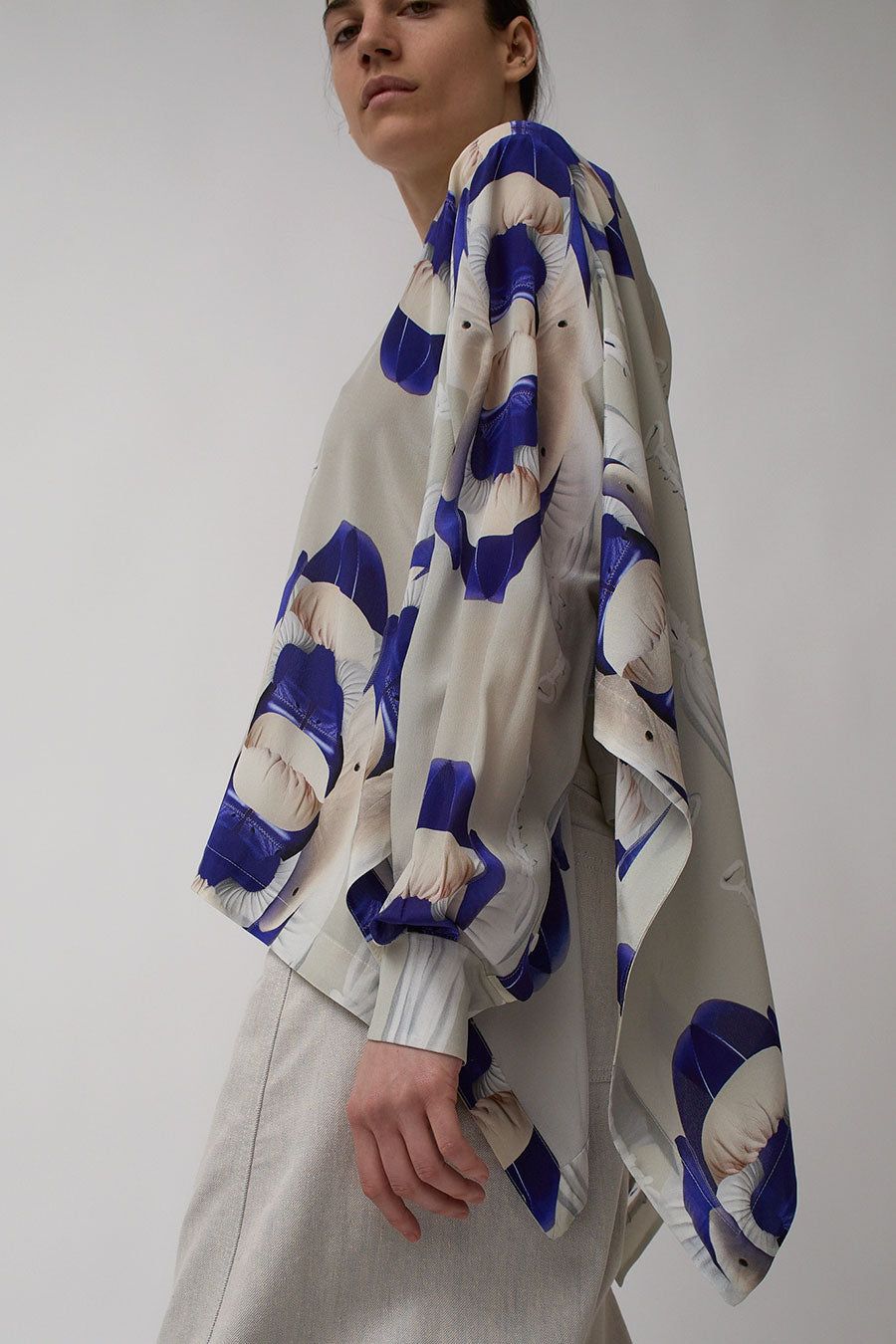 Henrik Vibskov Square Shirt in Match Beige Gloves sold by No. 6 product image thumbnail 3