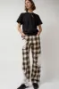 Collina Strada Mikaela Jean in Light Brown Plaid sold by No. 6