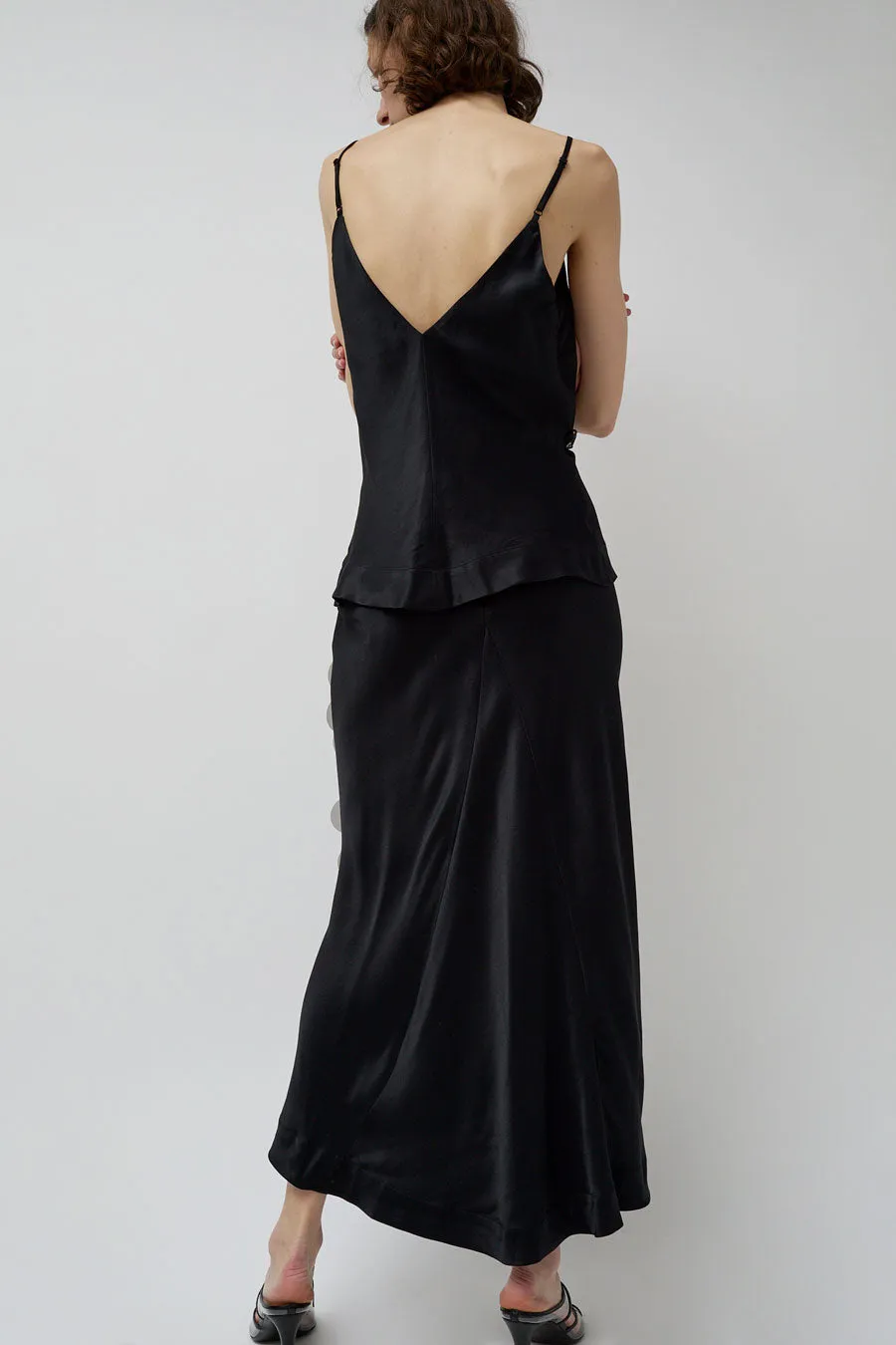 INSHADE Long Sequin Skirt in Black sold by No. 6 product image thumbnail 3