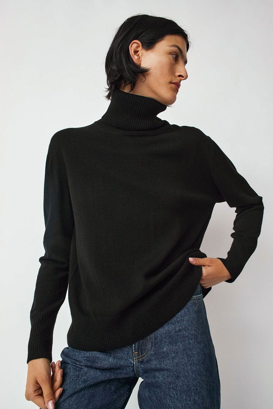 M Patmos Maya Turtleneck in Black sold by No. 6 product image thumbnail 2