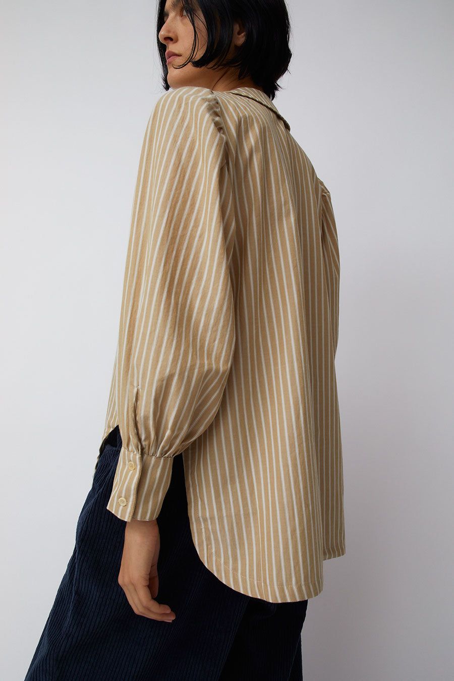 Emma Rothkopf Rayne Blouse in Sediment Stripe sold by No. 6 product image thumbnail 5