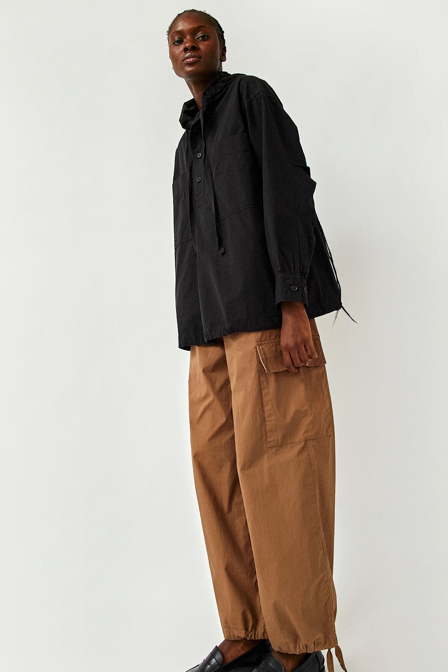 6397 Cotton Anorak in Black sold by No. 6 product image thumbnail 3