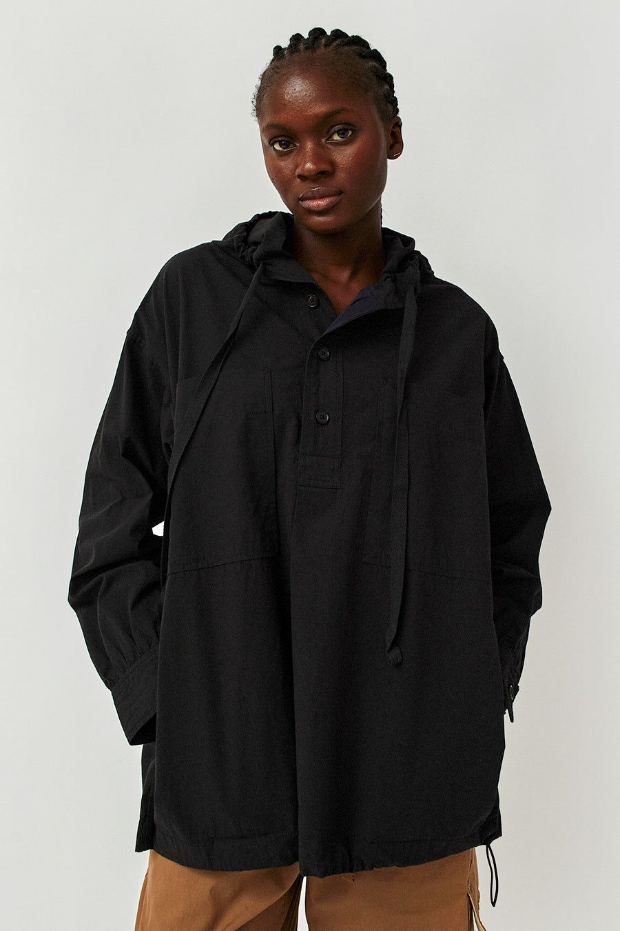 6397 Cotton Anorak in Black sold by No. 6 product image thumbnail 5