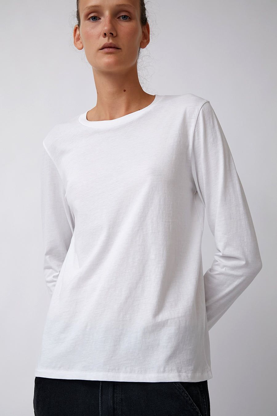 6397 Long Sleeve Mini Boy T in Optic White sold by No. 6 product image thumbnail 2