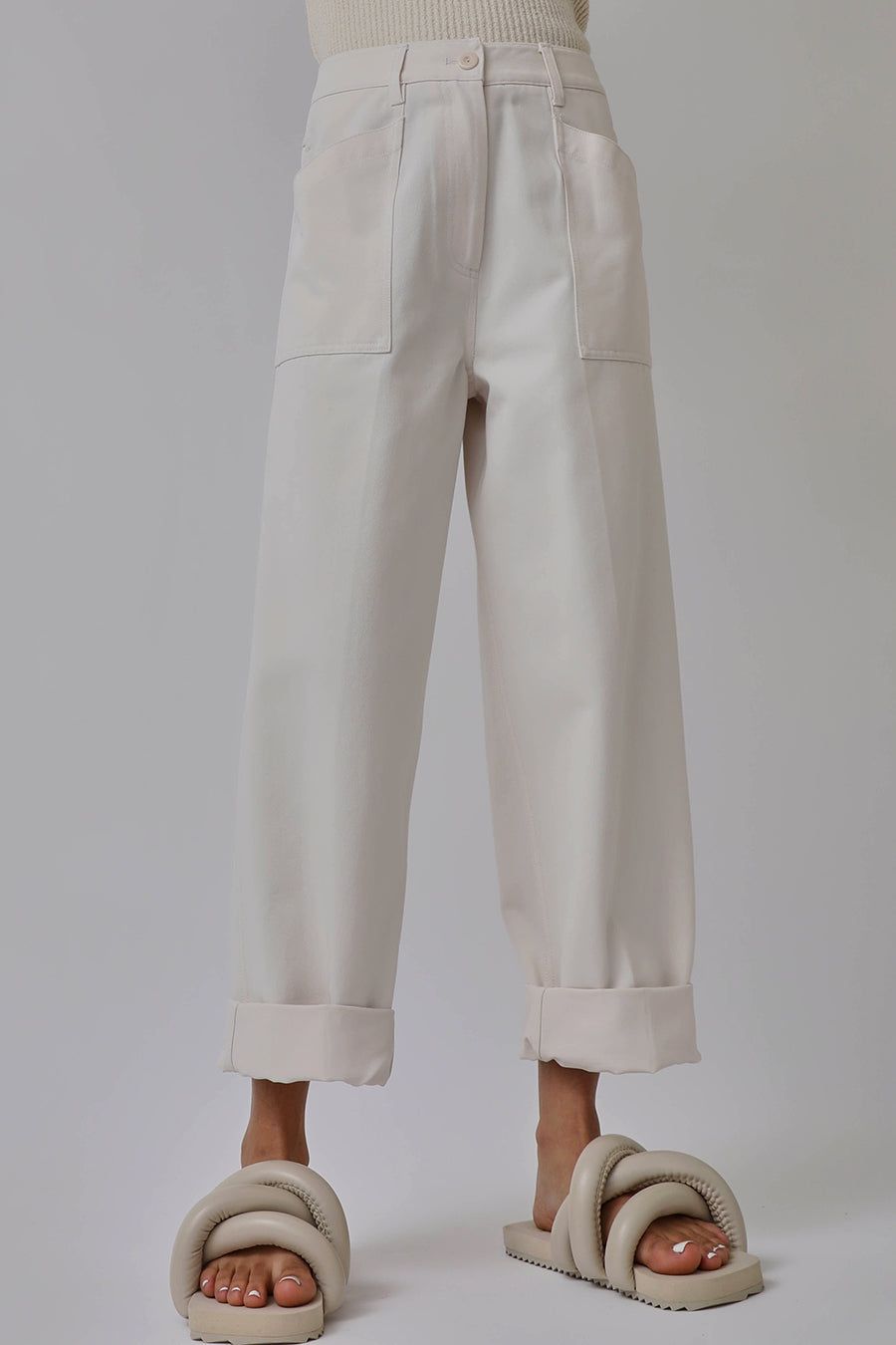 Nothing Written Bas Loose Trousers in Cream sold by No. 6 product image thumbnail 3