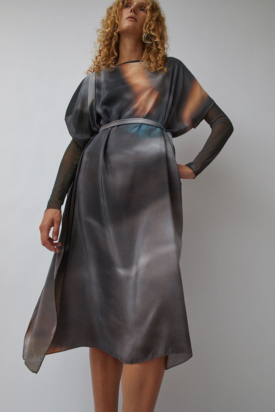 SERAPIS Malong Dress in Wipe and Black sold by No. 6 product image thumbnail 3