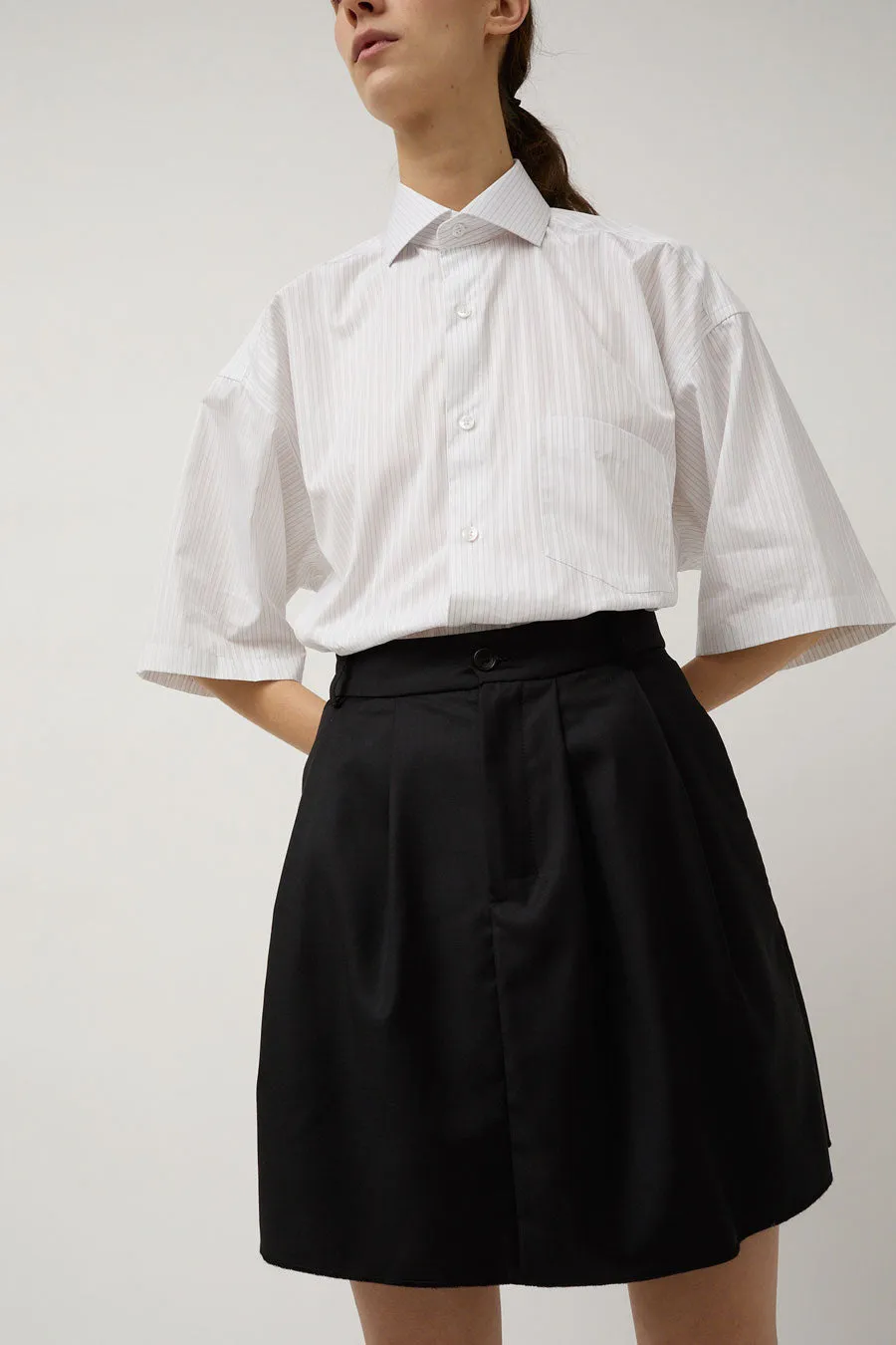 Highlight Studio Pleats Skirt in Black sold by No. 6