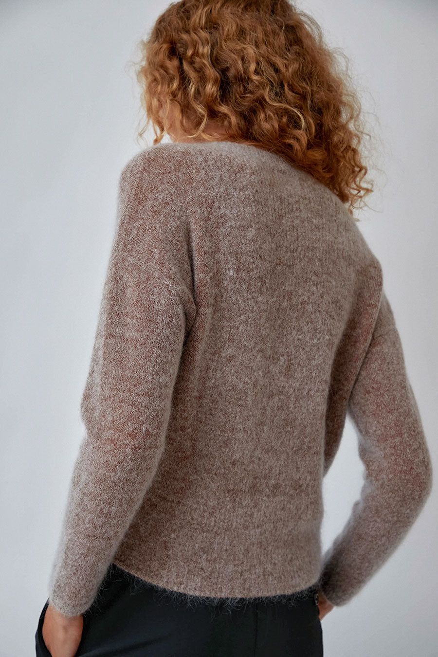 Rue Blanche Mokid Pull in Bark sold by No. 6 product image thumbnail 5