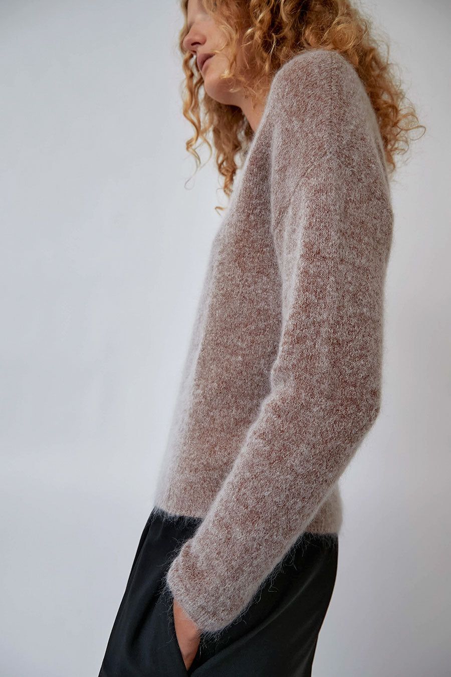 Rue Blanche Mokid Pull in Bark sold by No. 6 product image thumbnail 4