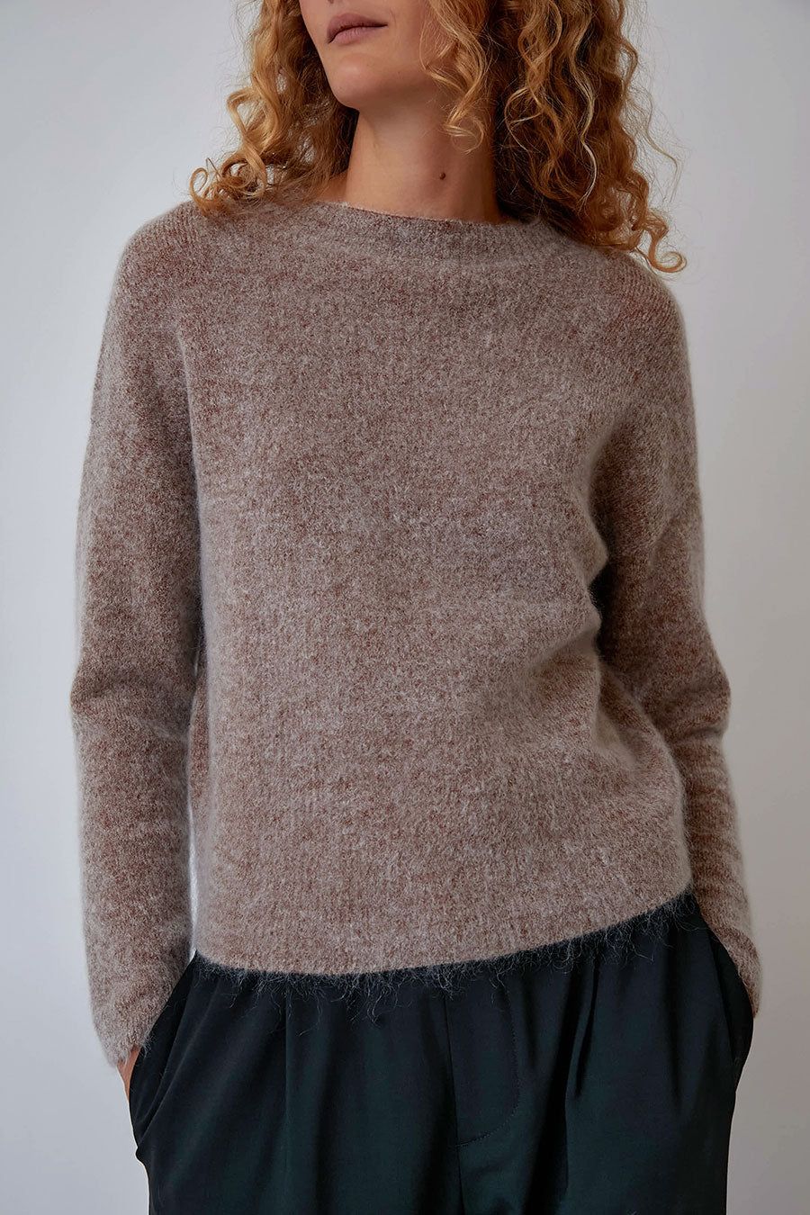 Rue Blanche Mokid Pull in Bark sold by No. 6 product image thumbnail 2