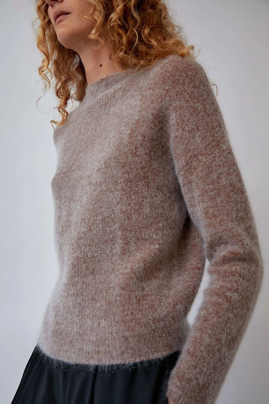 Rue Blanche Mokid Pull in Bark sold by No. 6 product image thumbnail 3