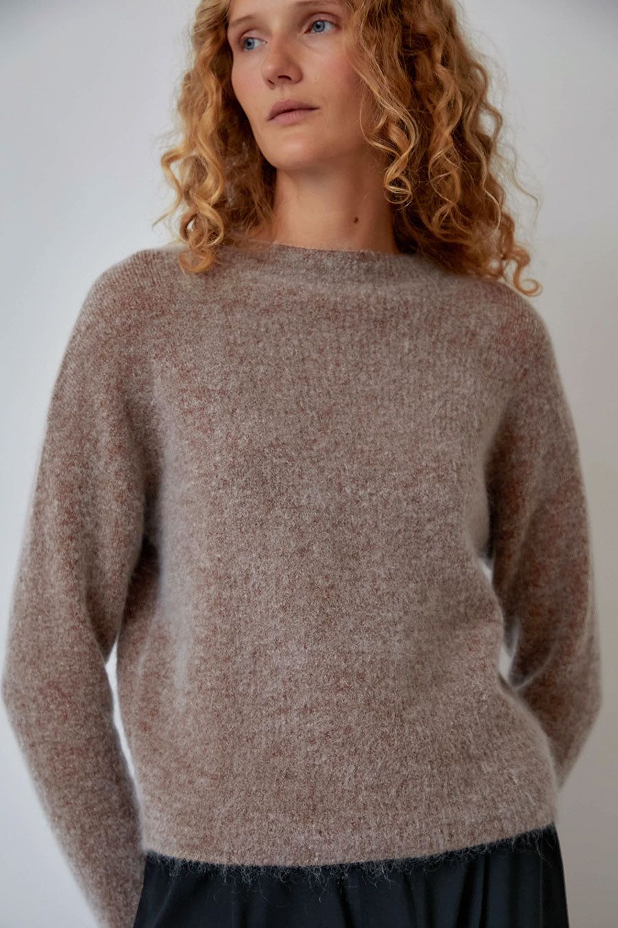 Rue Blanche Mokid Pull in Bark sold by No. 6