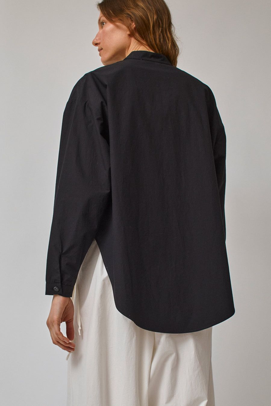 Modern Weaving Oversized Button Down in Black sold by No. 6 product image thumbnail 6