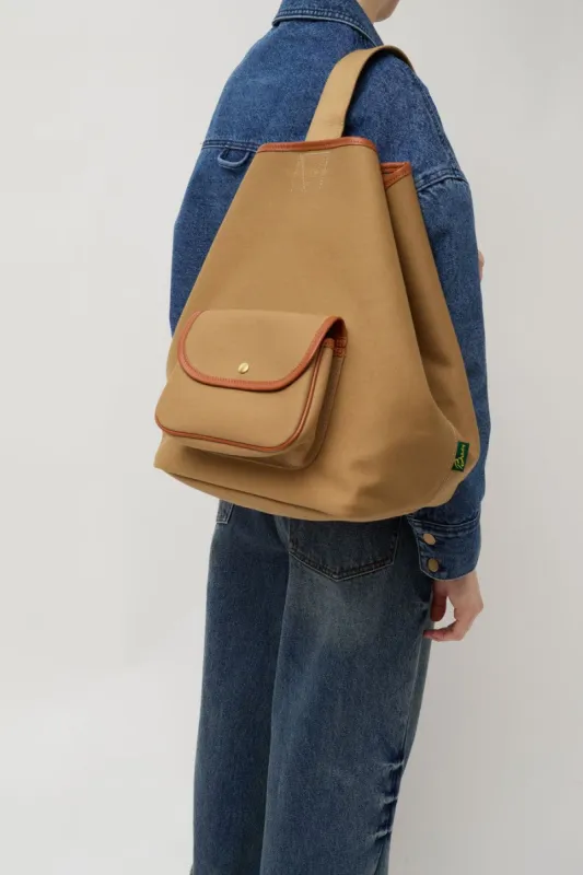 Brady Gilpin Bag in Khaki made by No. 6