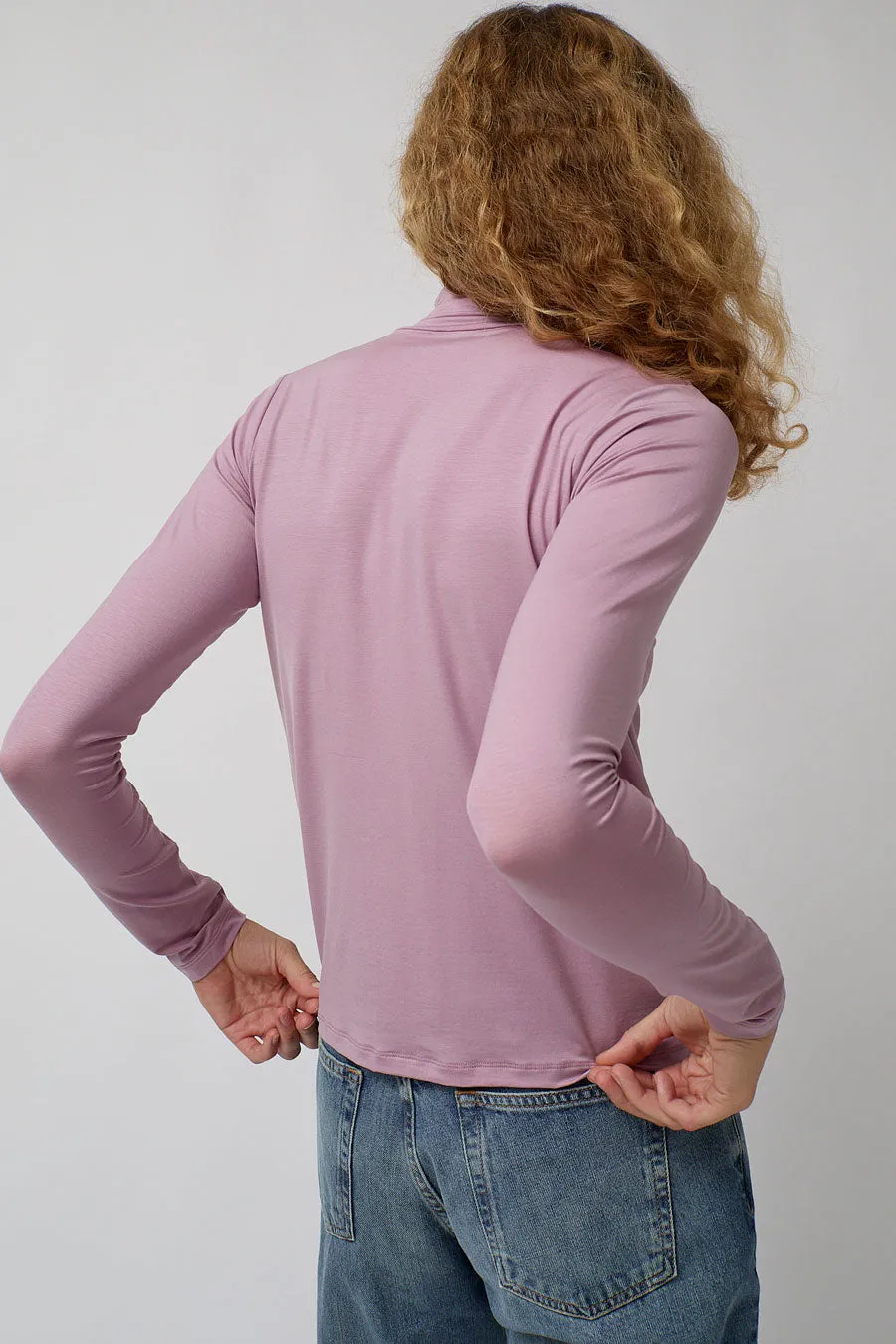 Baserange Turtleneck in Still Purple sold by No. 6 product image thumbnail 2