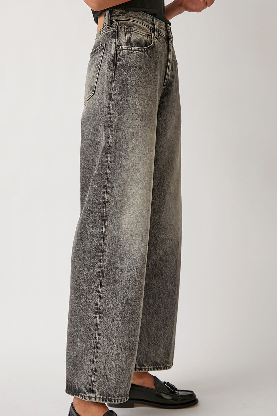 6397 Wide Jean in Worn Grey sold by No. 6 product image thumbnail 2