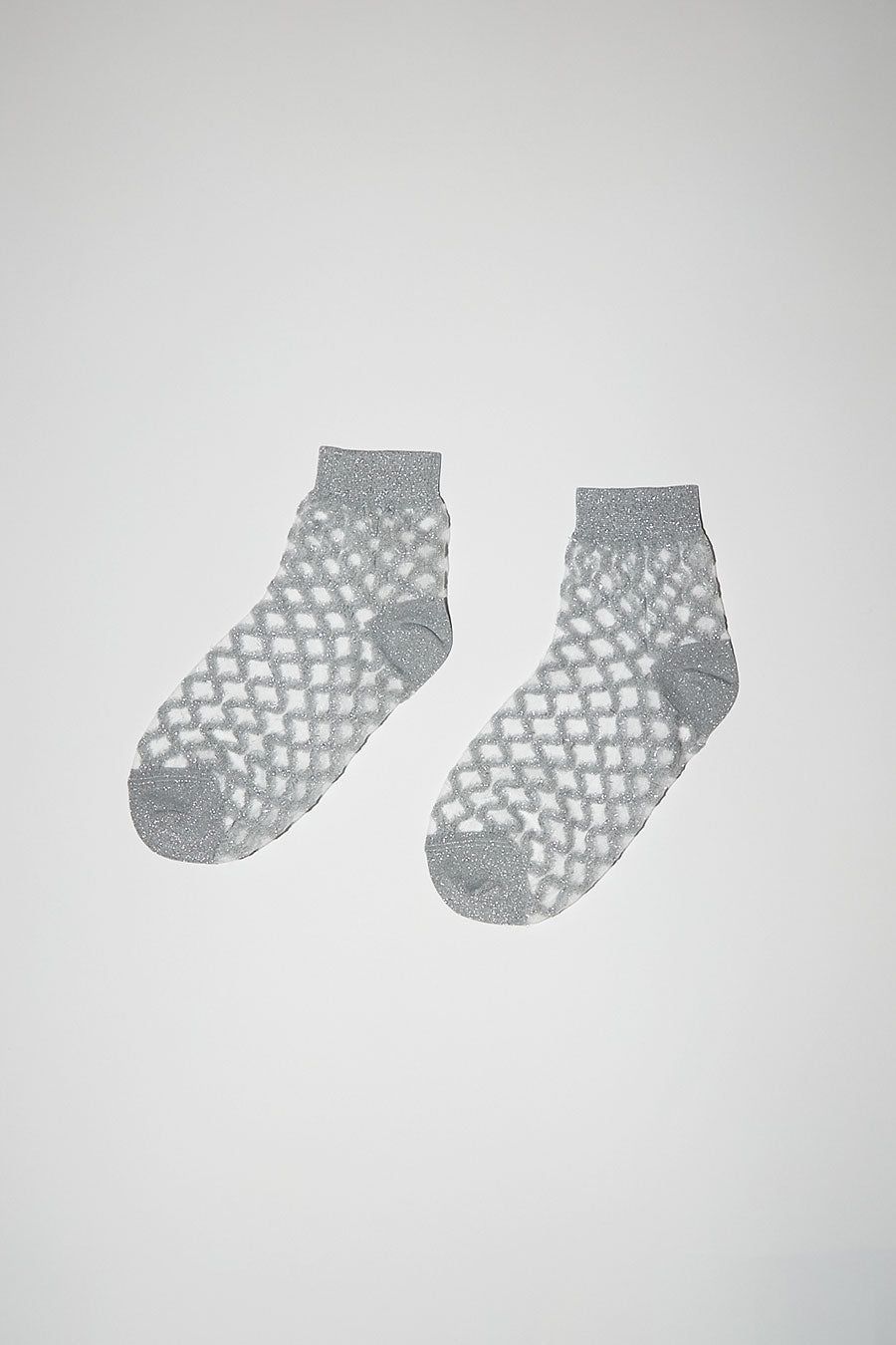 Maria La Rosa Jewel Socks in Silver sold by No. 6 product image thumbnail 2