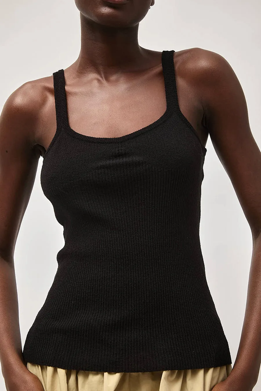 Nothing Written Rei Knit Sleeveless Top in Black sold by No. 6 product image thumbnail 3