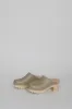 No.6 Liza Clog on Mid Tread in Clay with Bone Shearling sold by No. 6