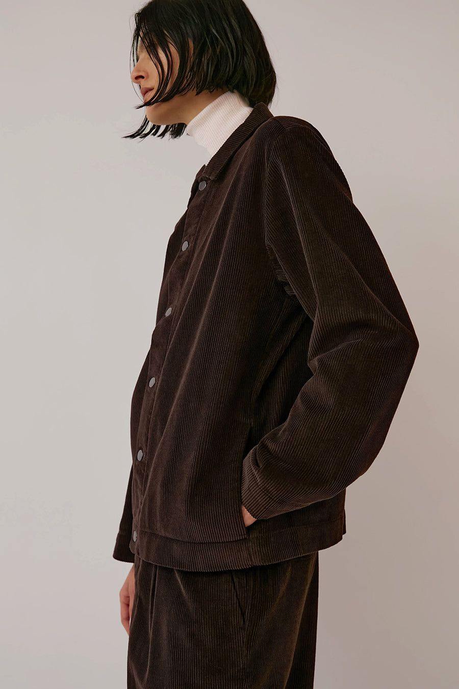 Oftt Corduroy Jacket in Brown sold by No. 6 product image thumbnail 3