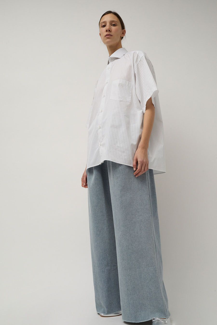 Highlight Studio Oversize Shirt in Stripes sold by No. 6 product image thumbnail 5