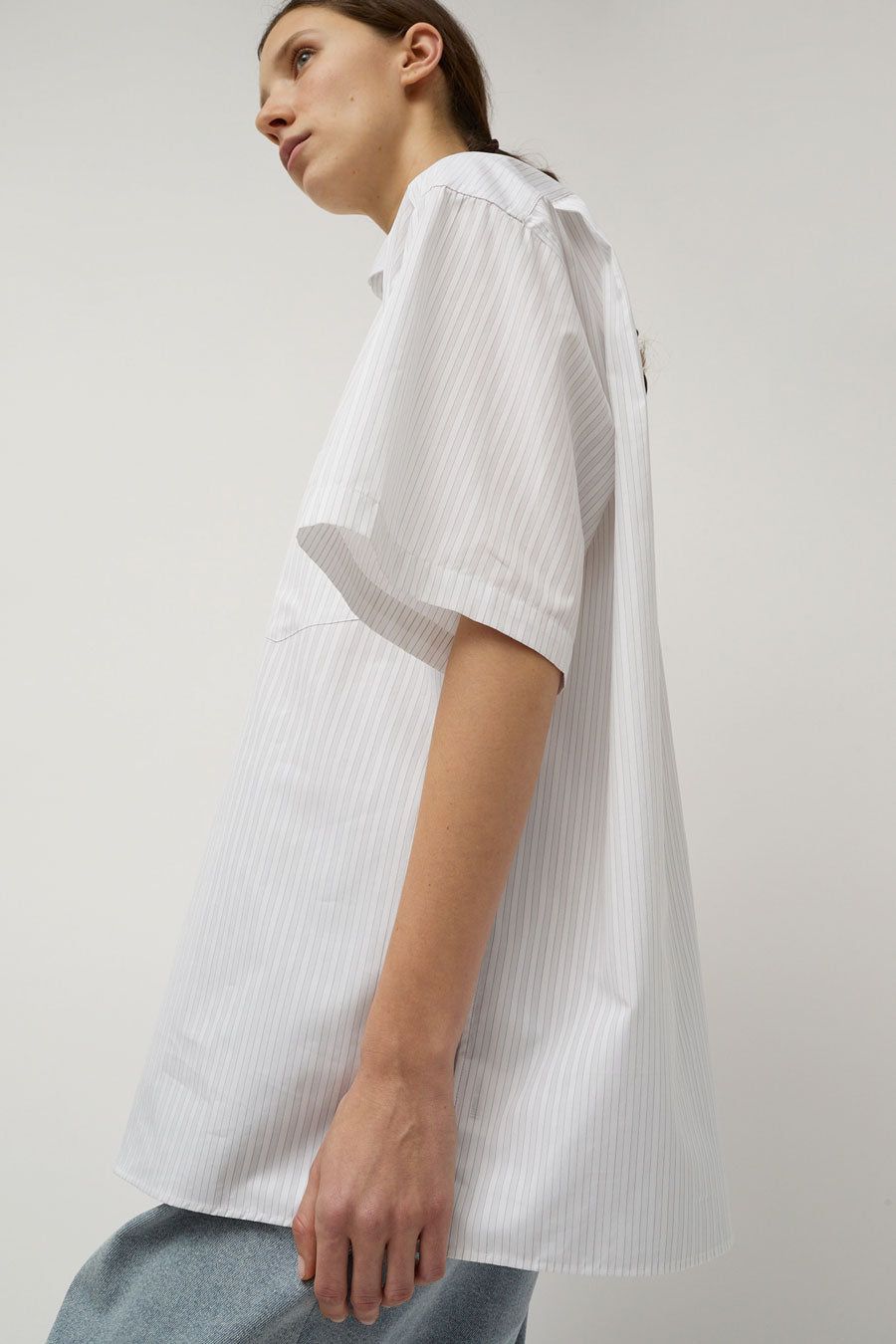 Highlight Studio Oversize Shirt in Stripes sold by No. 6 product image thumbnail 3