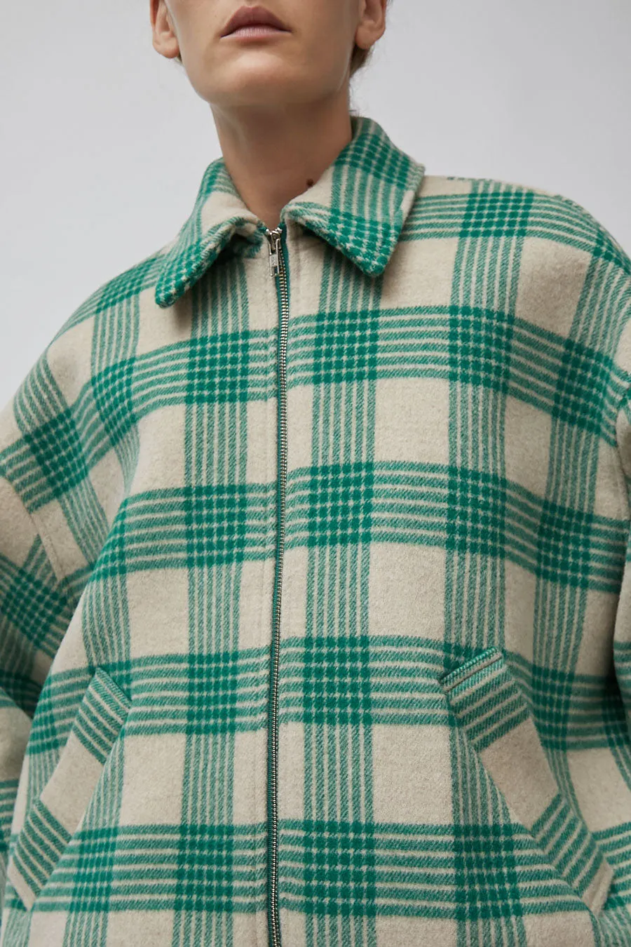 No.6 Wicke Bomber in Beige and Green sold by No. 6 product image thumbnail 3