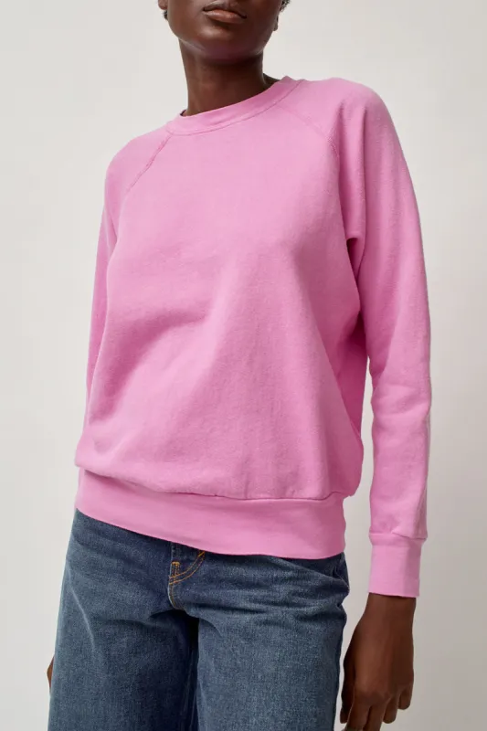 B Sides Crewneck Sweatshirt in Ziggy Pink sold by No. 6