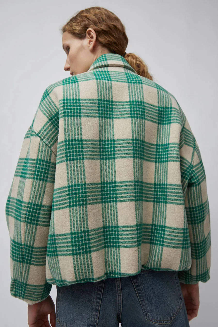 No.6 Wicke Bomber in Beige and Green sold by No. 6 product image thumbnail 5