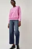 B Sides Crewneck Sweatshirt in Ziggy Pink sold by No. 6