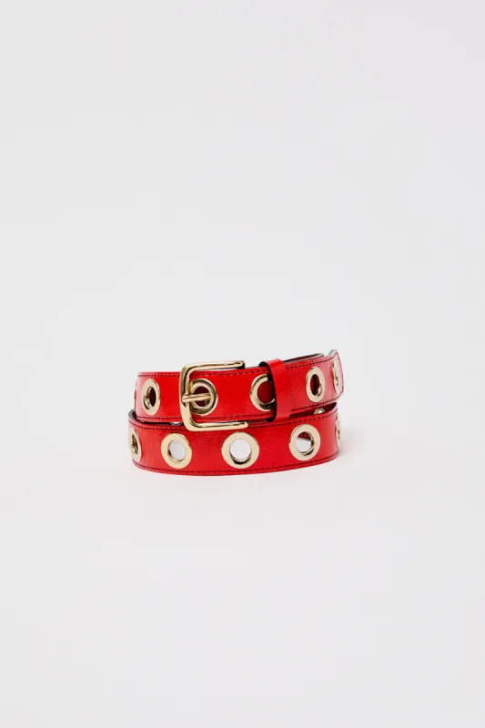 Herbert Frere Soeur La Grande Keller Crispy Belt in Crispy Orange sold by No. 6