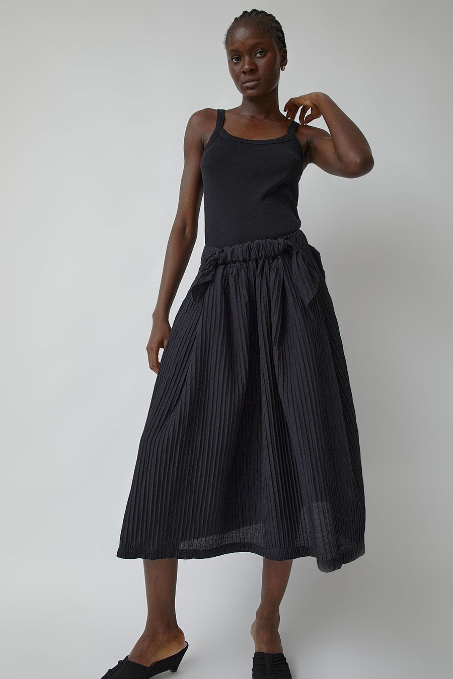Henrik Vibskov Fest Skirt in Caviar sold by No. 6 product image thumbnail 3