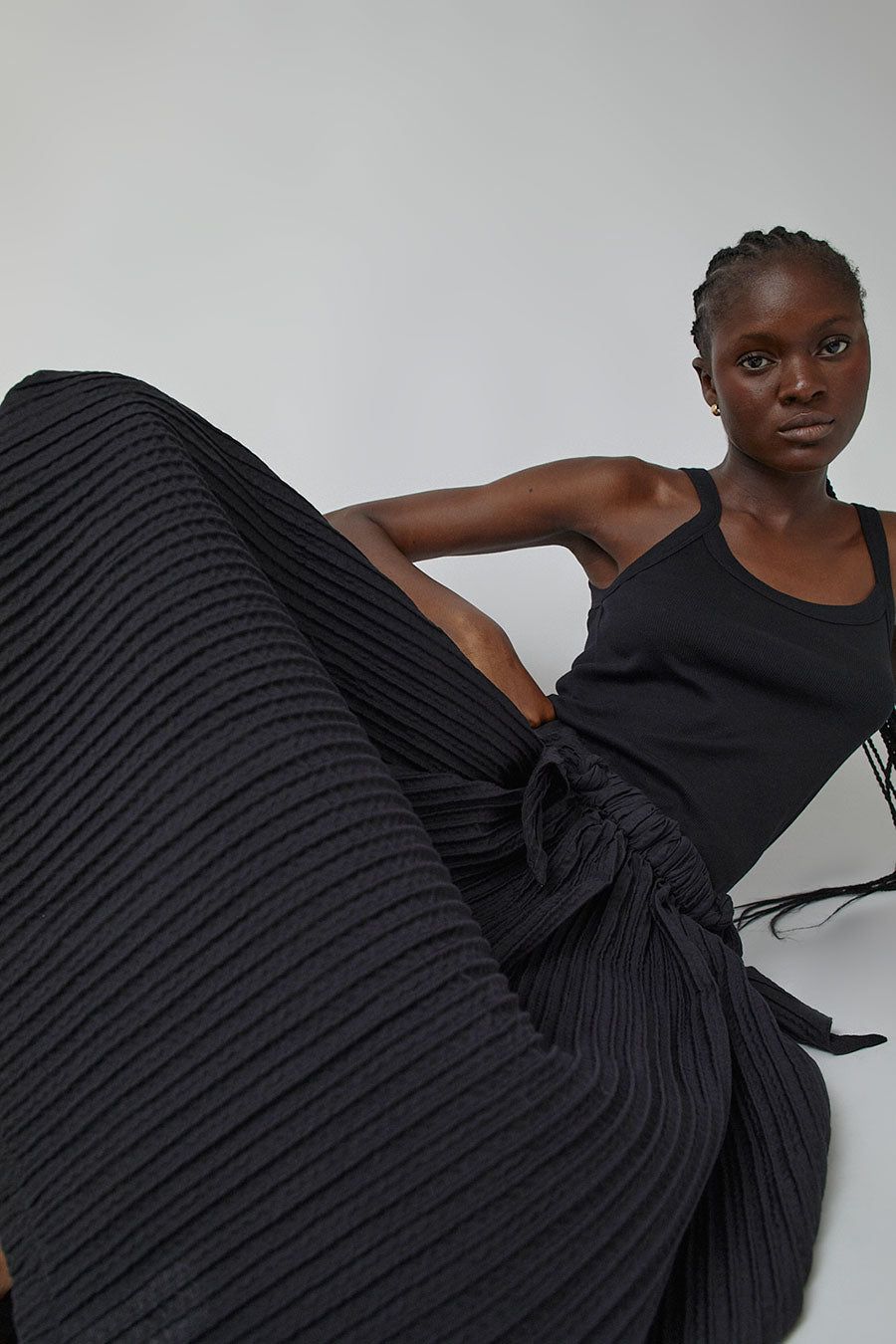 Henrik Vibskov Fest Skirt in Caviar sold by No. 6 product image thumbnail 6