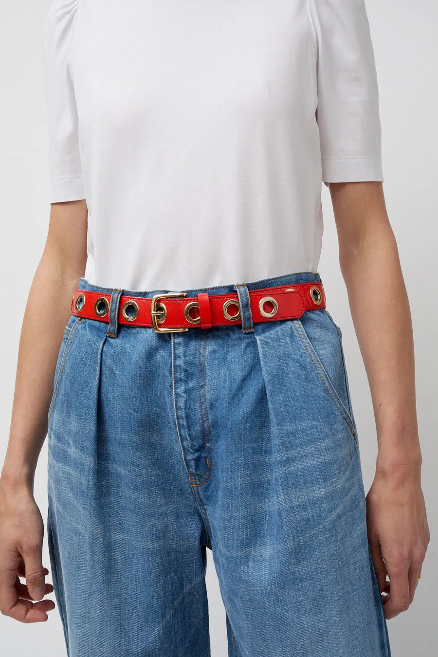Herbert Frere Soeur La Grande Keller Crispy Belt in Crispy Orange sold by No. 6 product image thumbnail 2