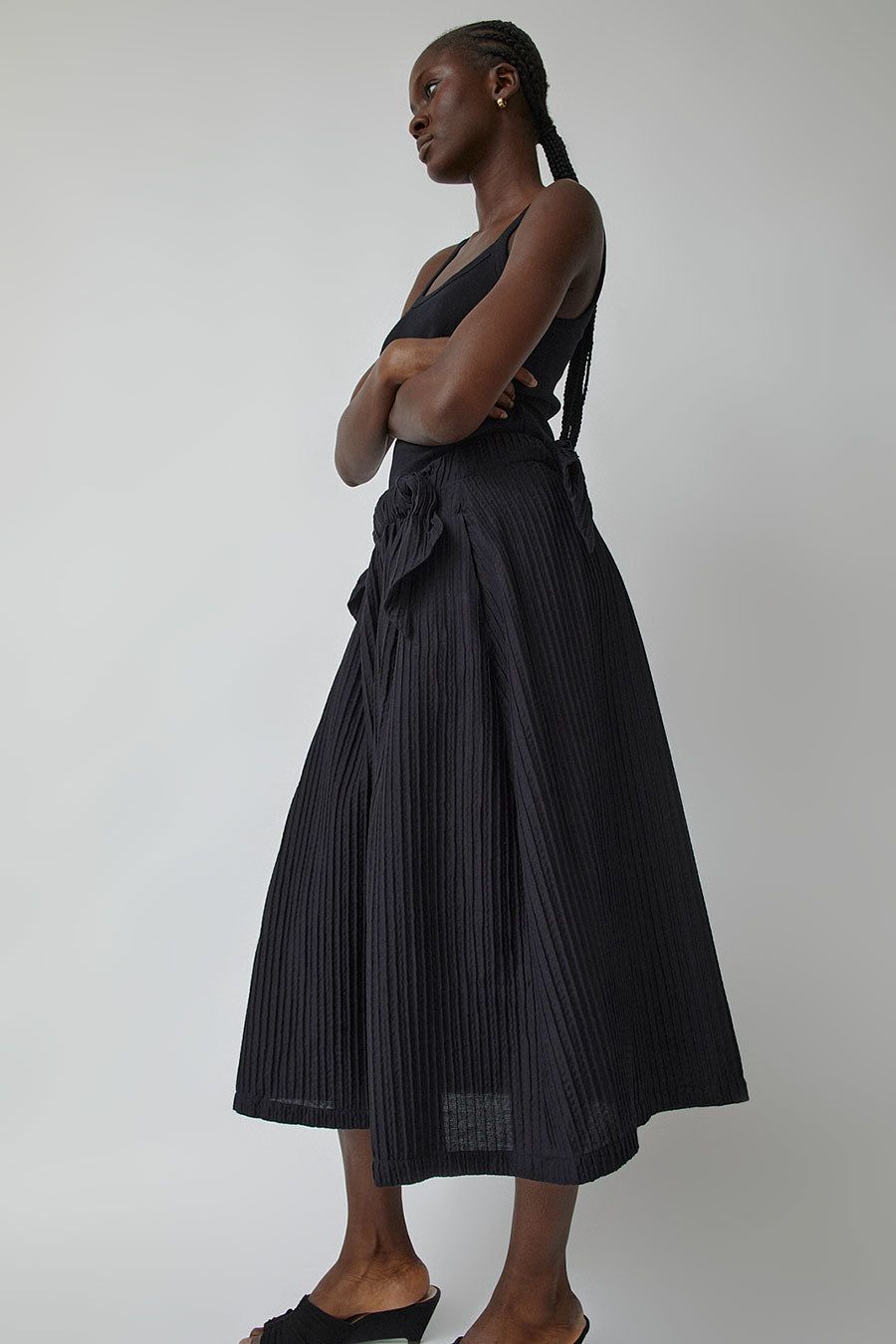 Henrik Vibskov Fest Skirt in Caviar sold by No. 6 product image thumbnail 4