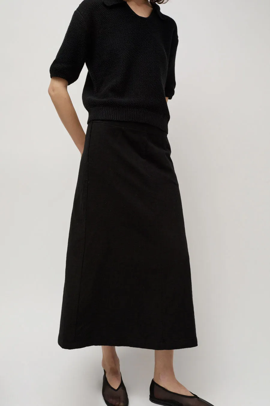 Atelier Delphine Meunier Skirt in Black sold by No. 6 product image thumbnail 4