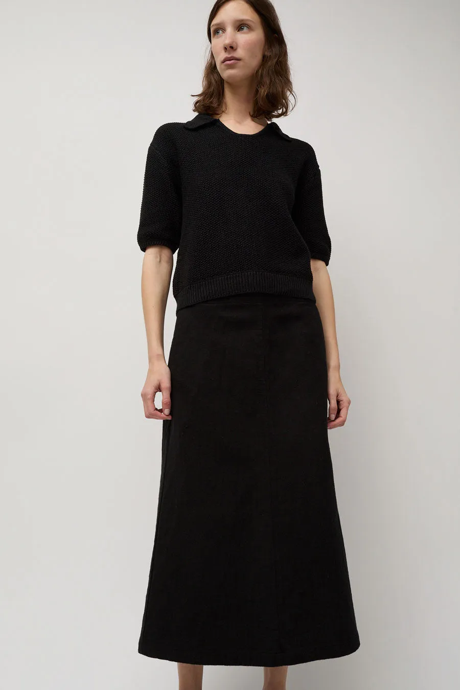 Atelier Delphine Meunier Skirt in Black sold by No. 6