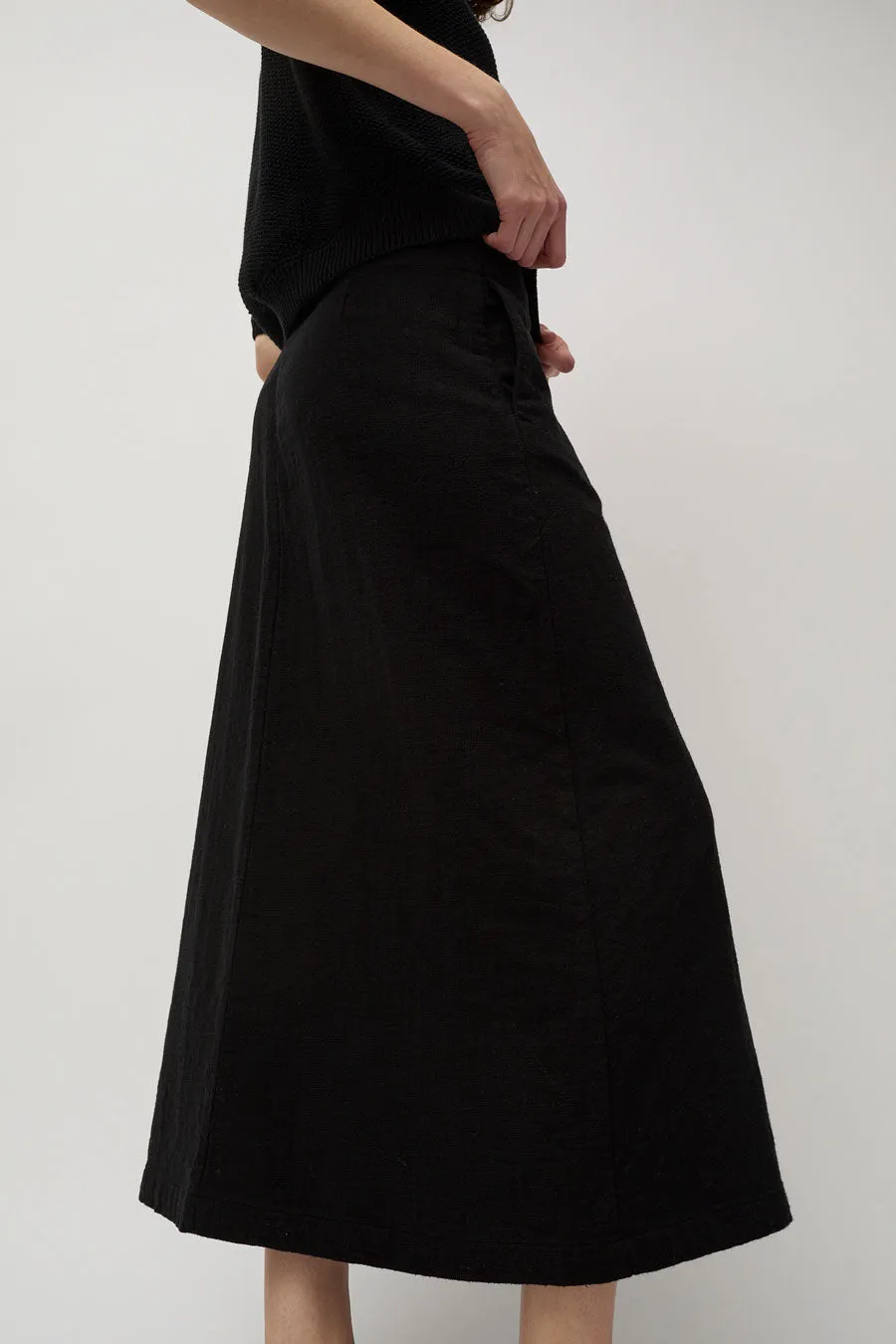 Atelier Delphine Meunier Skirt in Black sold by No. 6 product image thumbnail 3