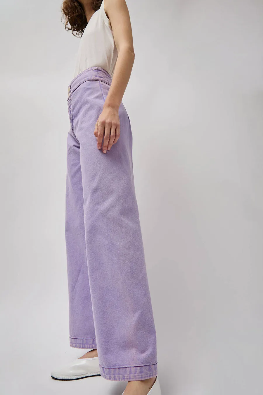 Emma Rothkopf Picnic Pant in Lilac sold by No. 6 product image thumbnail 4