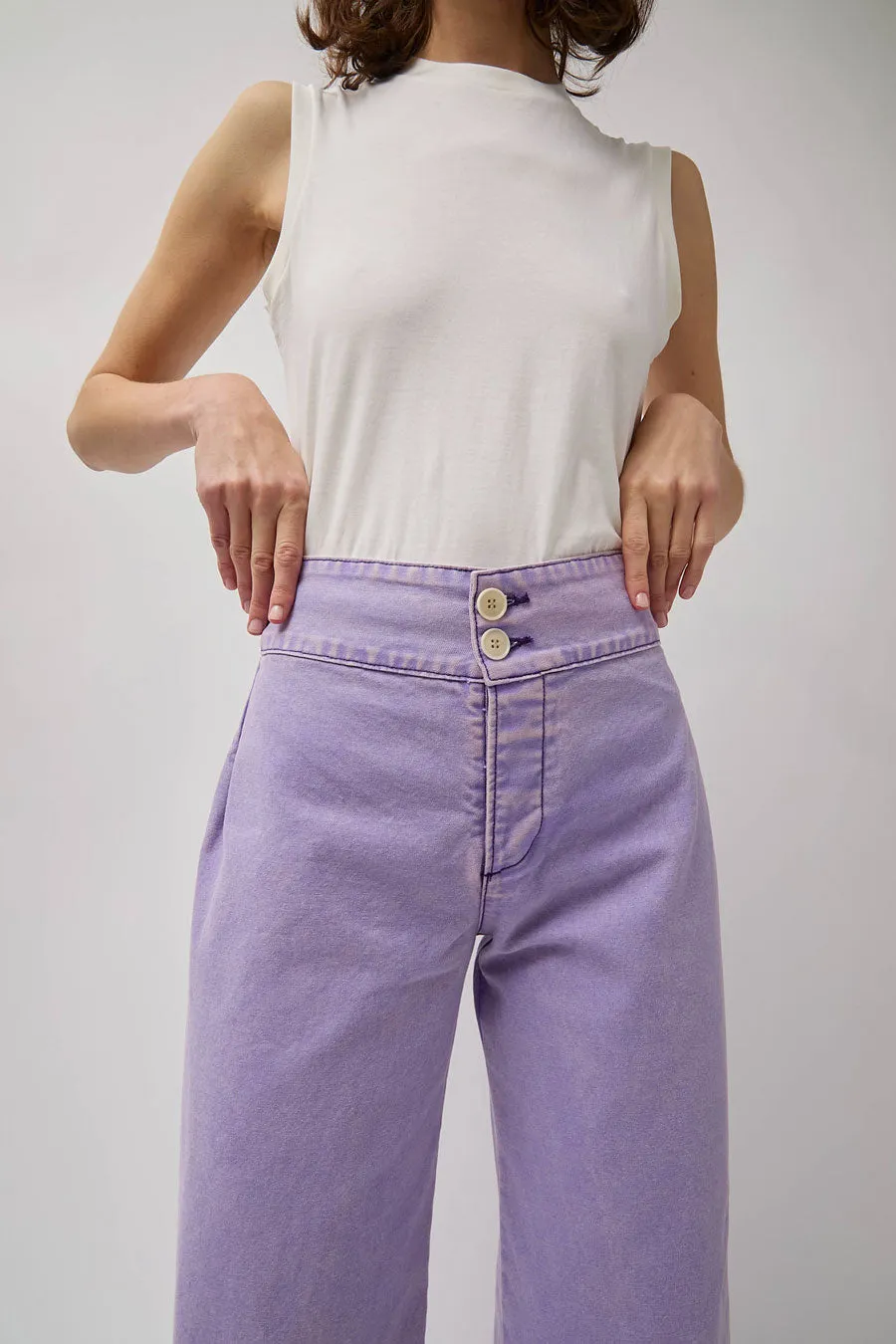 Emma Rothkopf Picnic Pant in Lilac sold by No. 6 product image thumbnail 2